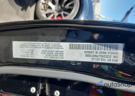 2022 Dodge Charger Scat Pack from USA, damaged, VIN 2C3CDXGJ7NH210580